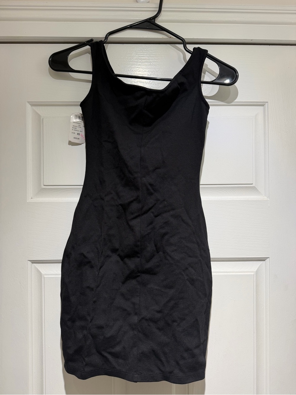 Windsor Black Sleeveless Bodycon Mini Dress